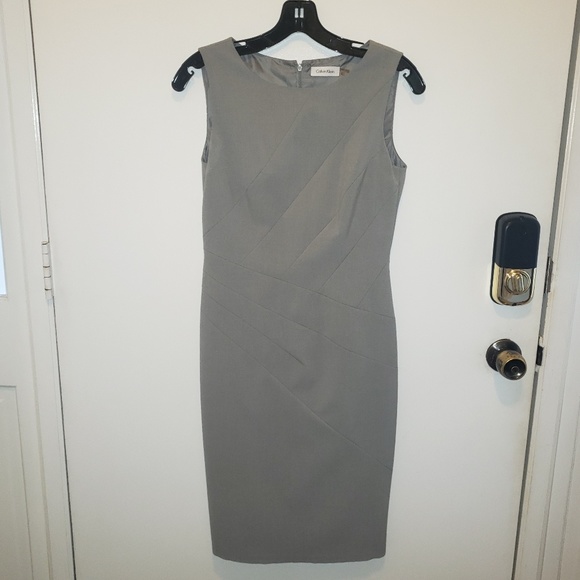 Calvin Klein Dresses & Skirts - Calvin Klein Grey Pencil Dress